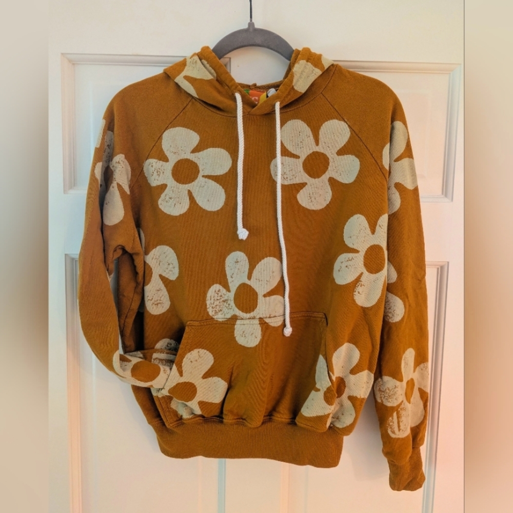 Big Bud Press Paintstamp Daisy Hoodie